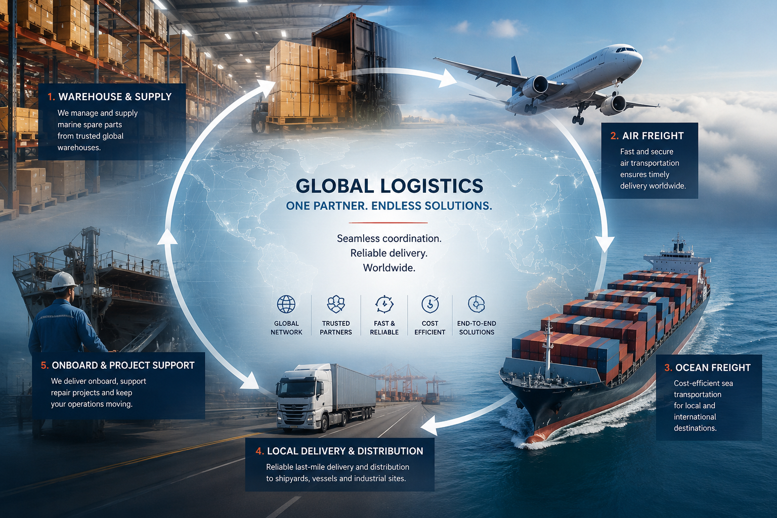 Cargo port terminal